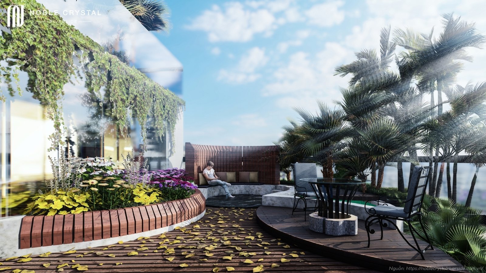 Tiện ích nội khu dự án Noble Crystal Riverside