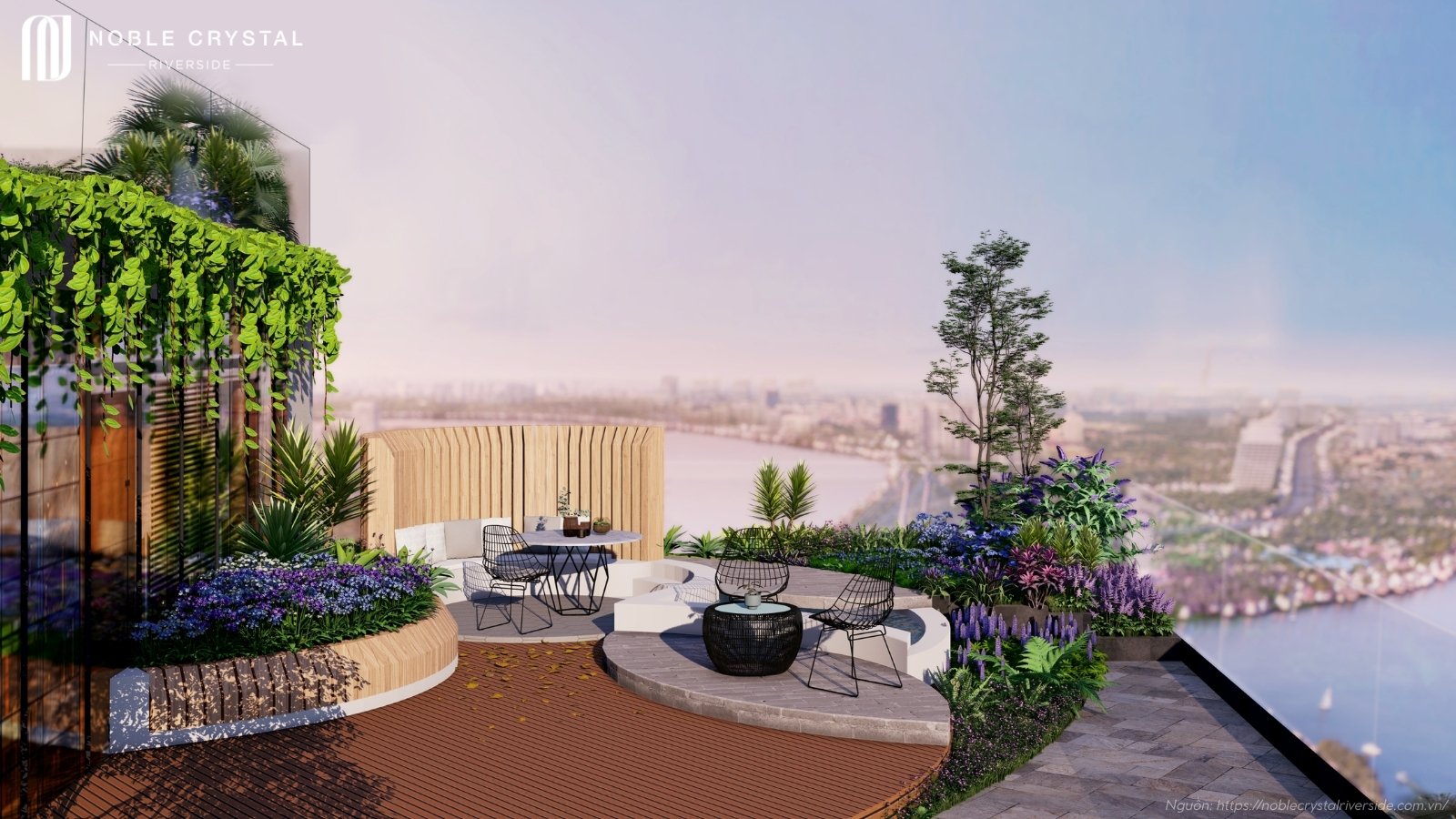 Tiện ích nội khu dự án Noble Crystal Riverside