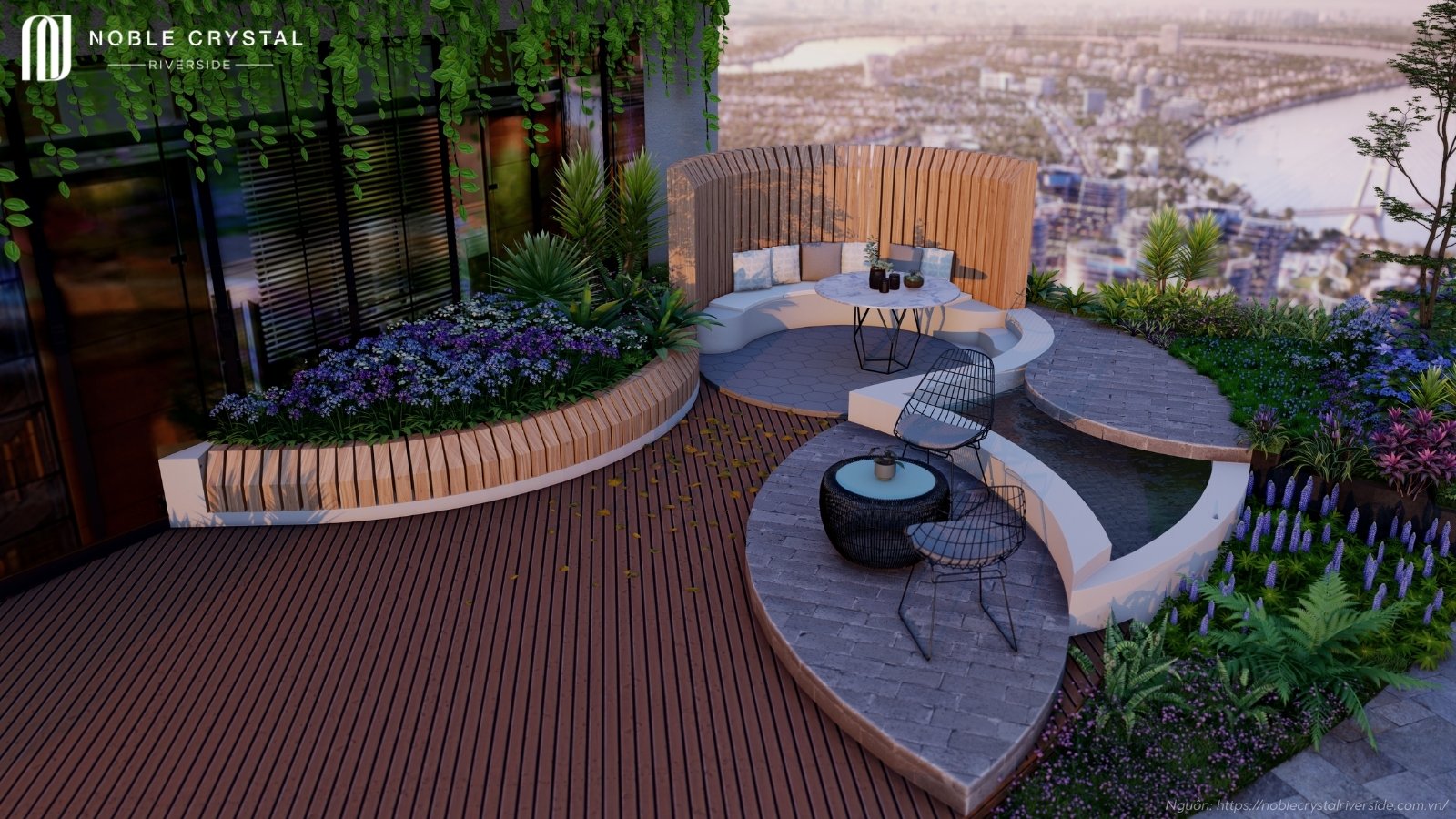 Tiện ích nội khu dự án Noble Crystal Riverside