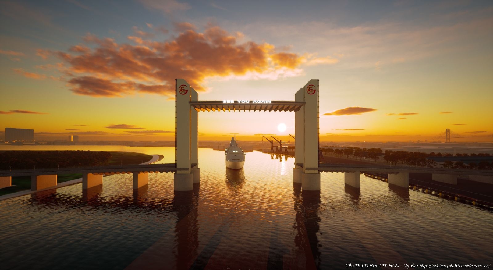 Cầu Thủ Thiêm 4 Tp Hcm