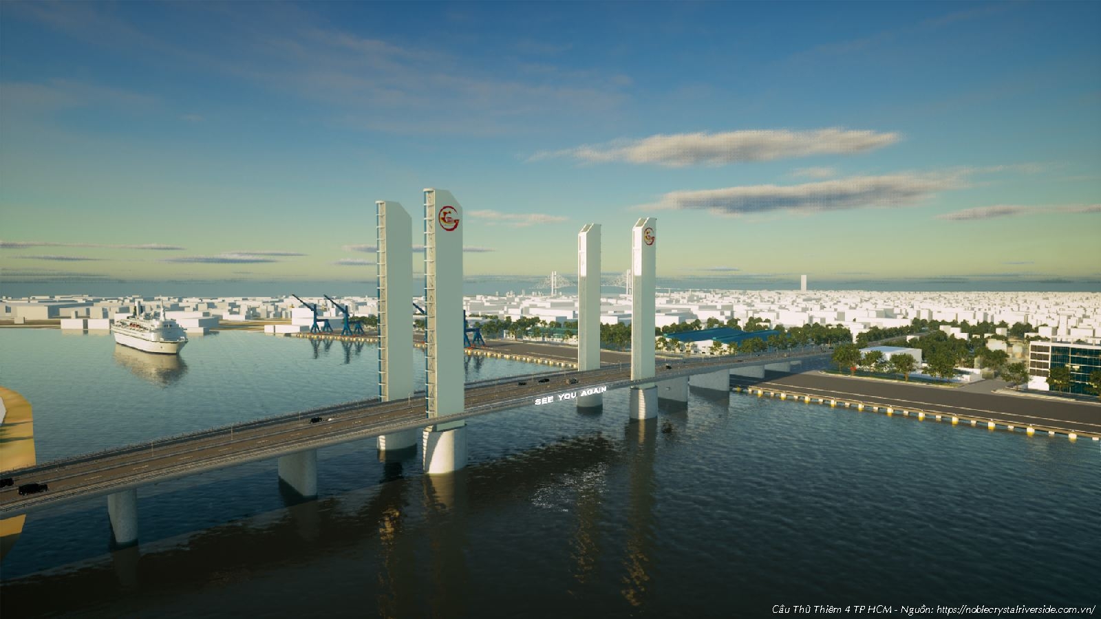 Cầu Thủ Thiêm 4 Tp Hcm