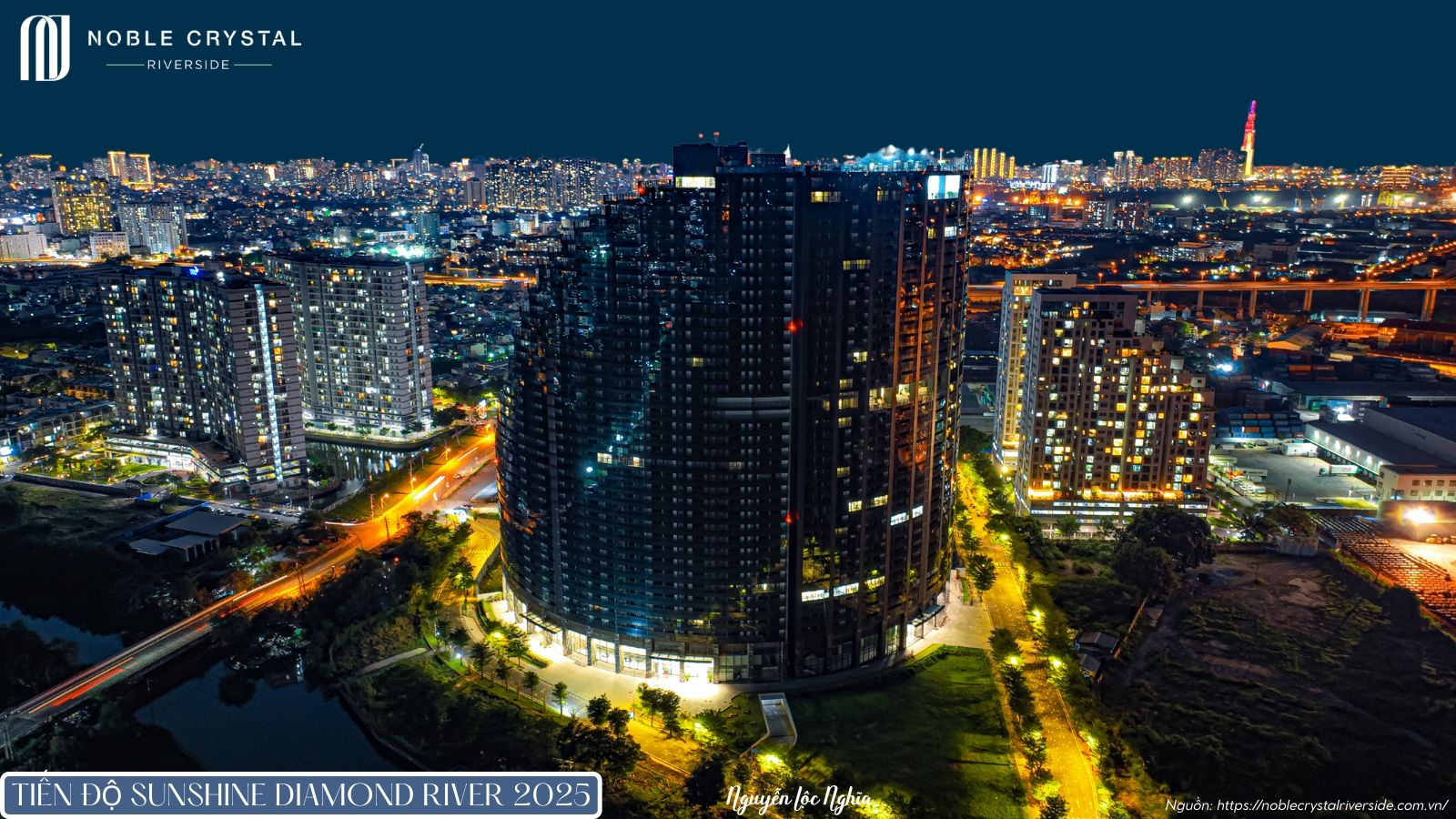 Tiến độ xây dựng dự án Noble Crystal Riverside năm 2025