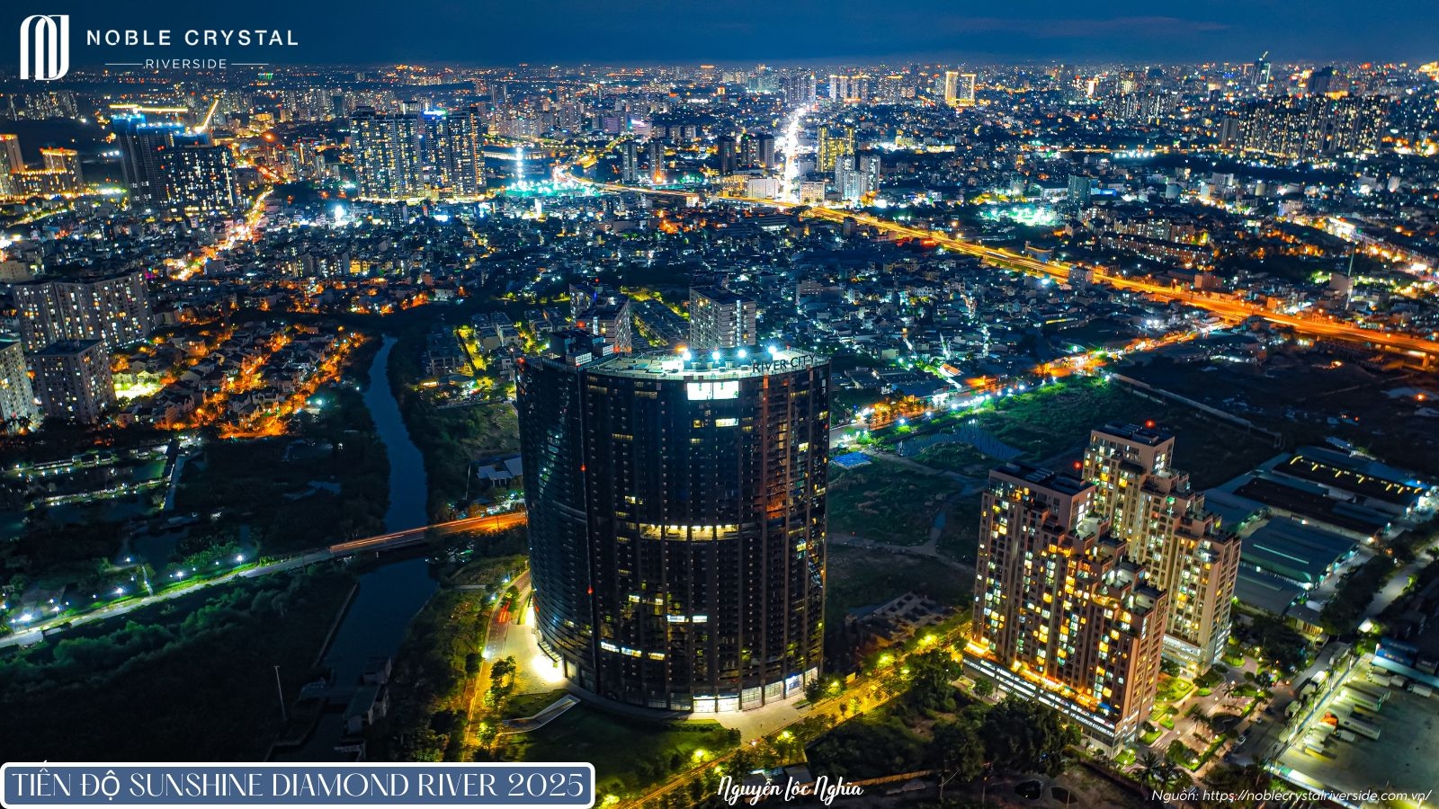 Tiến độ xây dựng dự án Noble Crystal Riverside năm 2025