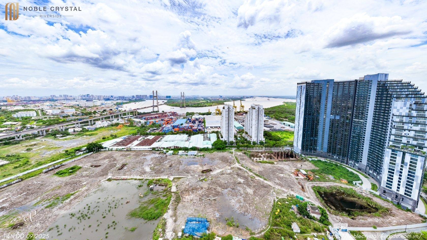 Tiến độ Căn Hộ Chung Cư Noble Crytal Riverside Đào Trí Quận 7