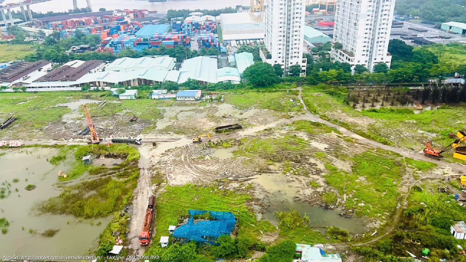 Tiến độ Xây Dựng Căn Hộ Chung Cư Noble Crytal Riverside 27.09.2025