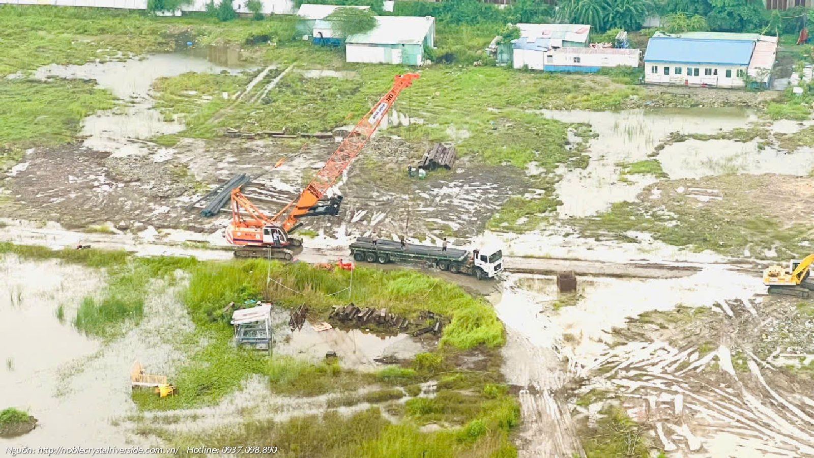 Tiến độ Xây Dựng Căn Hộ Chung Cư Noble Crytal Riverside 27.09.2025