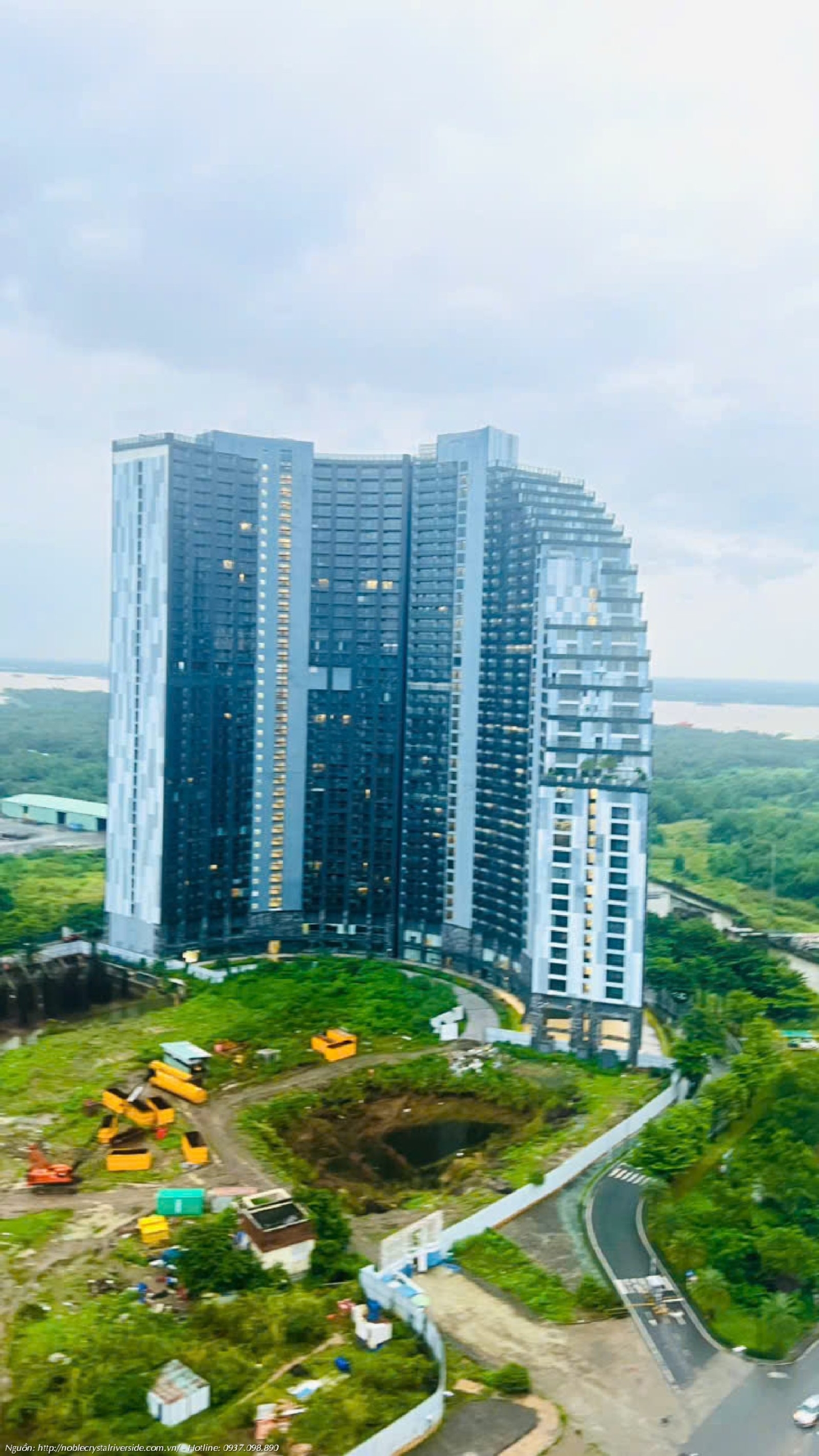 Tiến độ Xây Dựng Căn Hộ Chung Cư Noble Crytal Riverside 27.09.2025