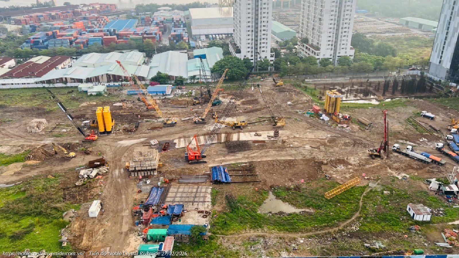 Tiến độ Noble Crystal Riverside 27/02/2026