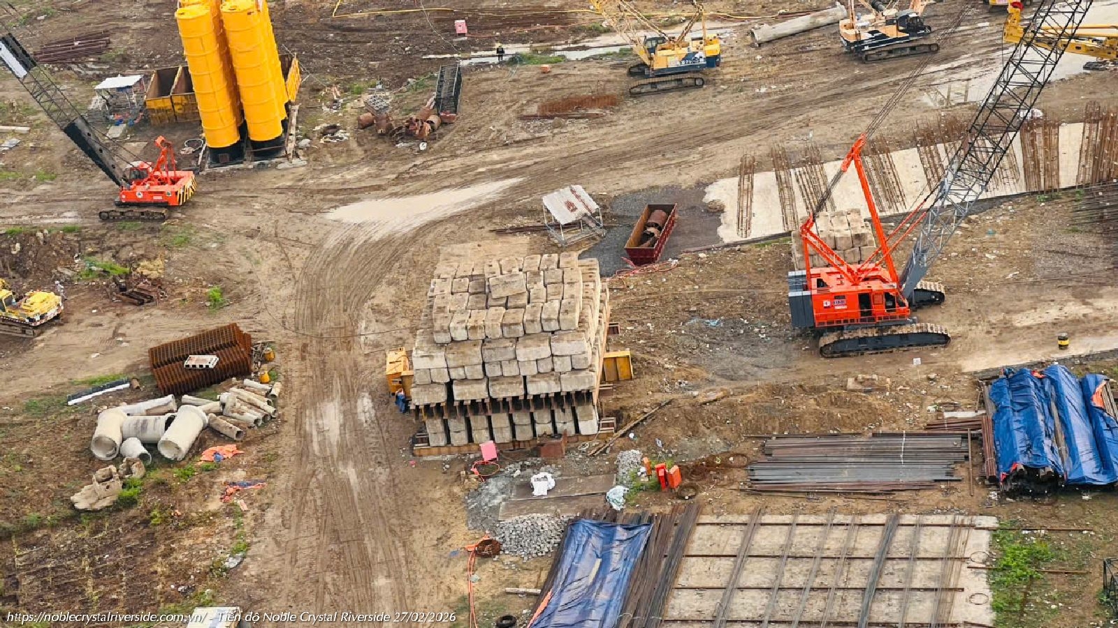 Tiến độ Noble Crystal Riverside 27/02/2026