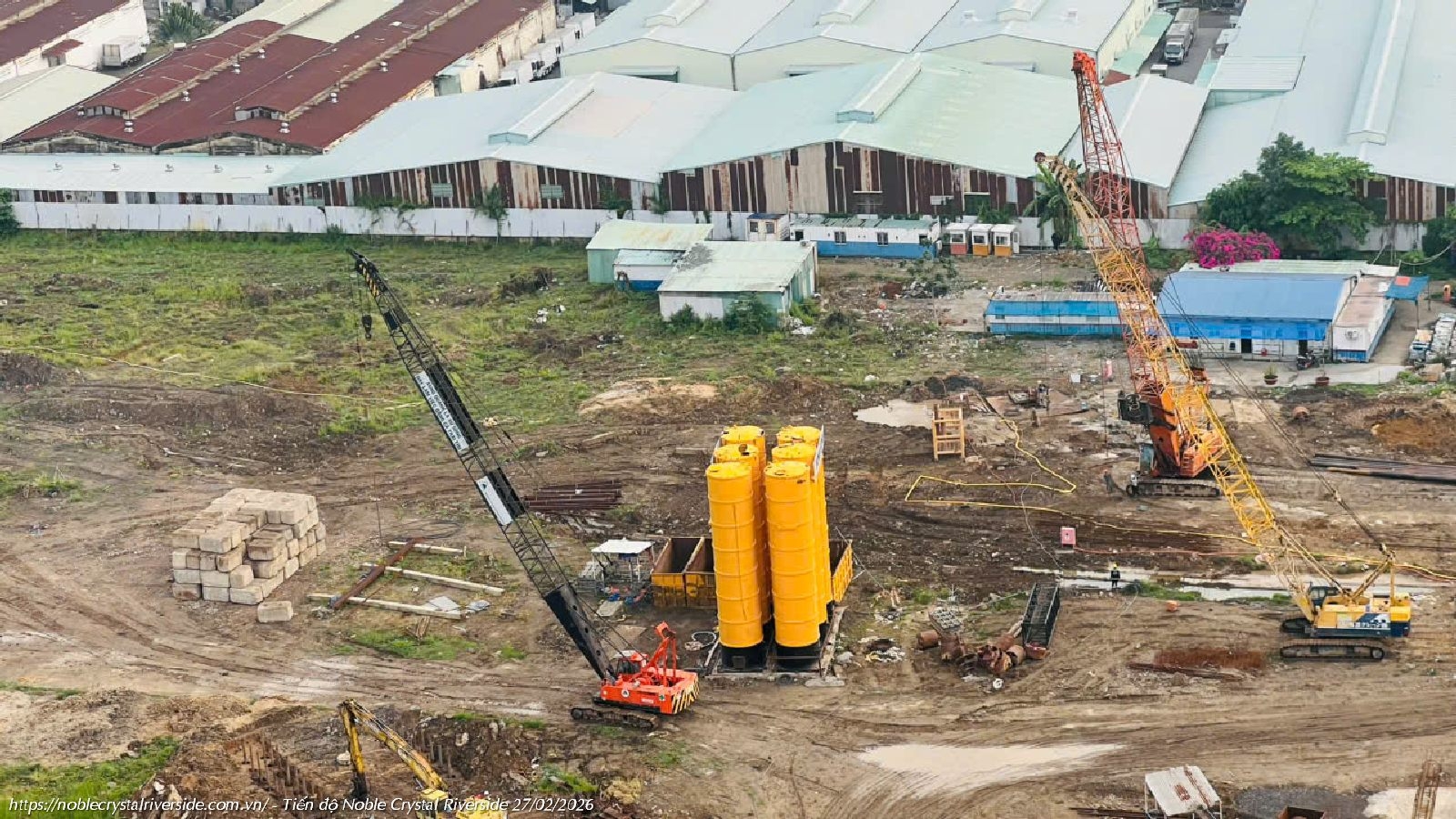 Tiến độ Noble Crystal Riverside 27/02/2026