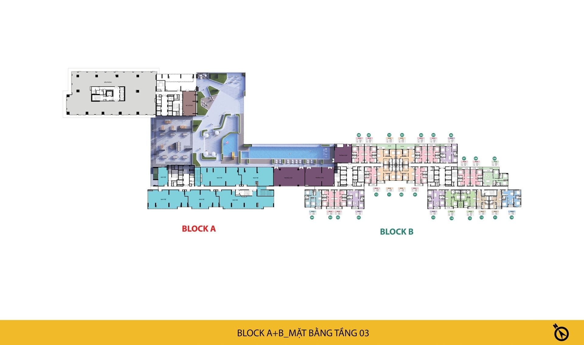 Bcons New Sky Thuan An 16 Layout căn hộ điển hình Bcons New Sky