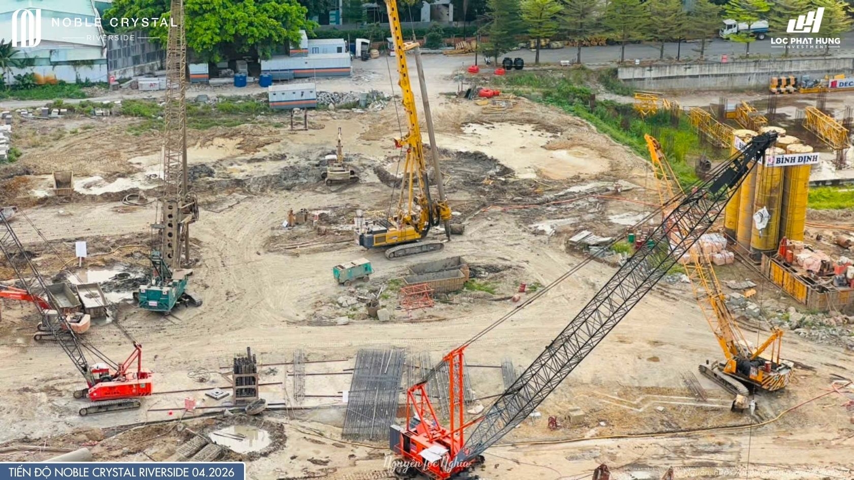 Toàn Cảnh Dự án Noble Crystal Riverside Tháng 4/2026