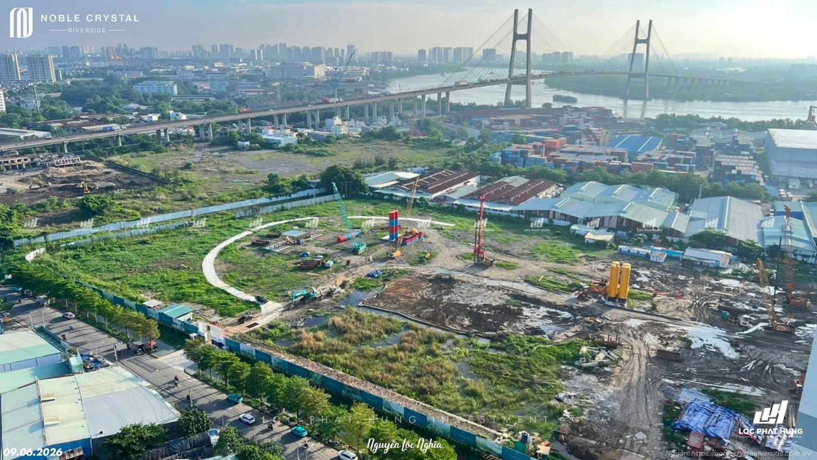 Tiến Độ Noble Crystal Riverside Tháng 09.06.2026