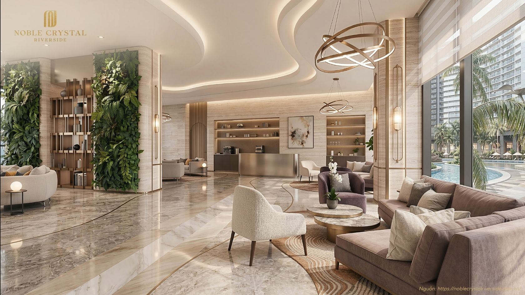 Tiện ích Nội Khu Dự án Noble Crystal Riverside
