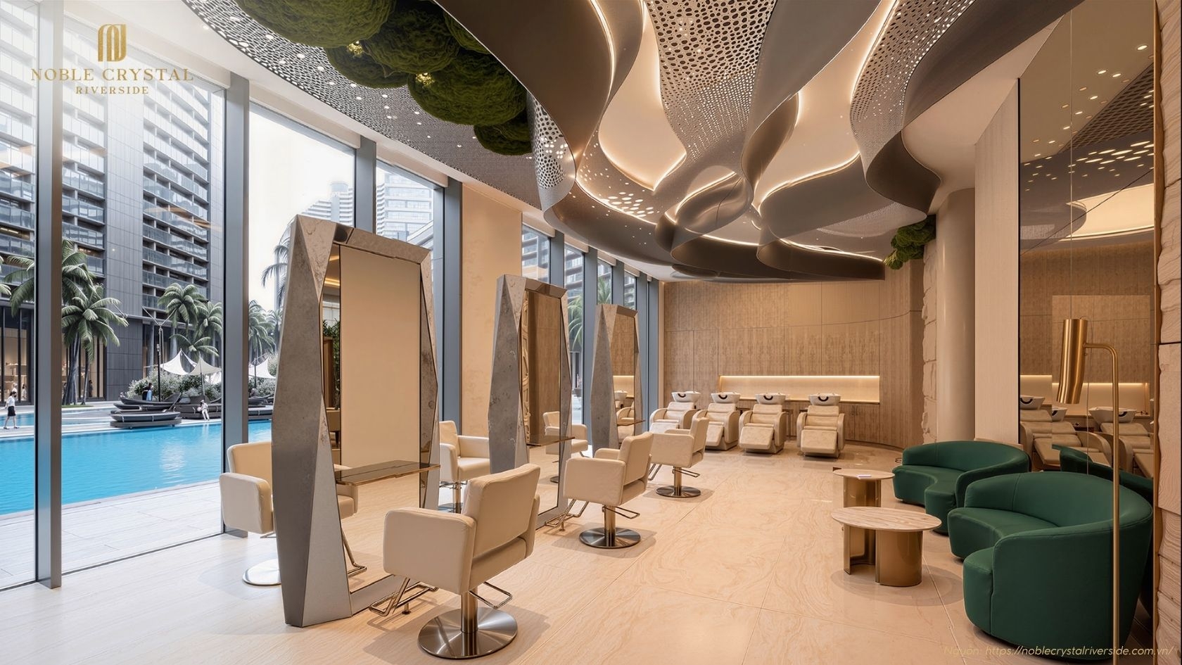 Tiện ích Nội Khu Dự án Noble Crystal Riverside