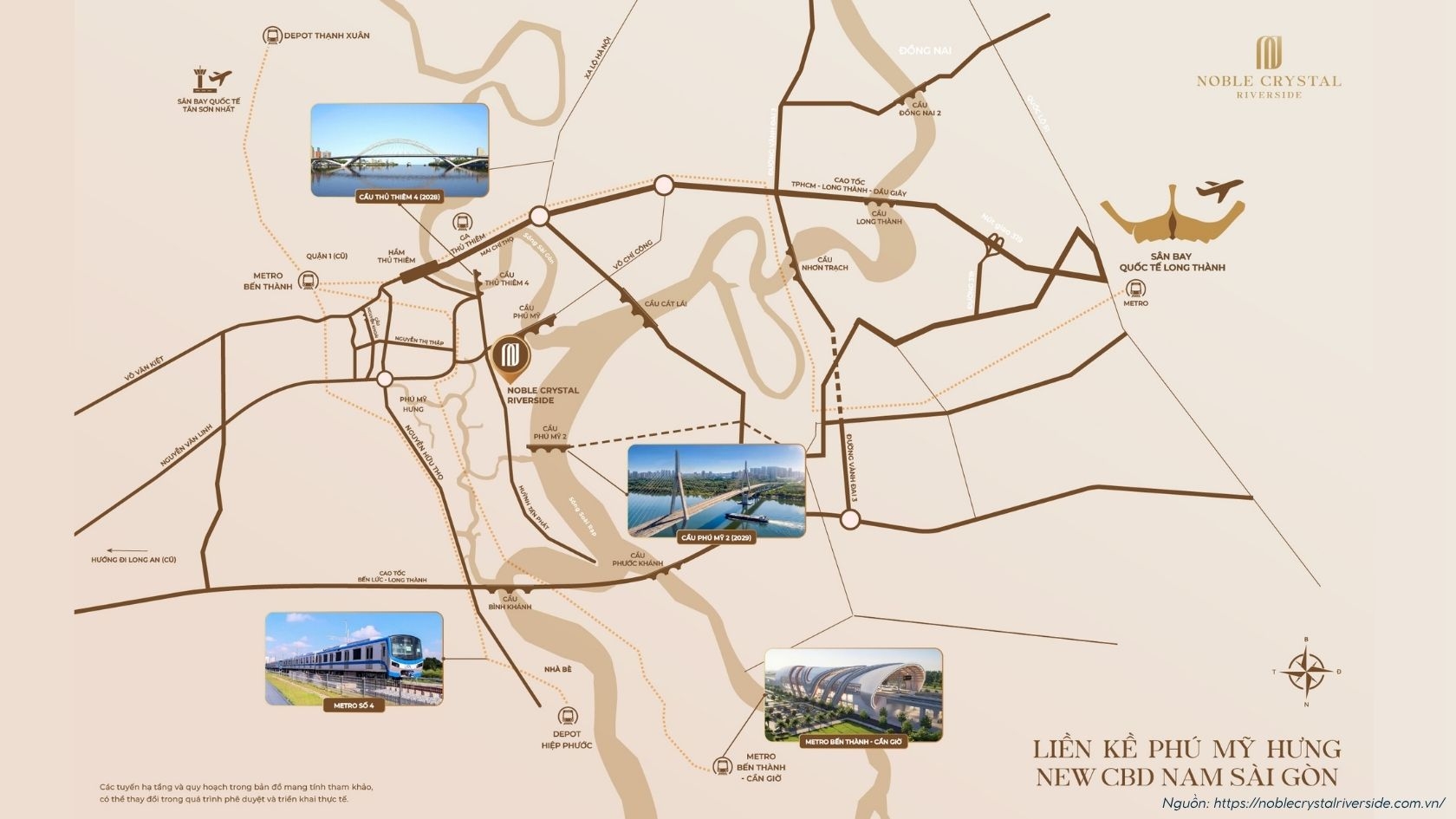 Vị Trí Và Kết Nối Vùng Dự án Noble Crystal Riverside