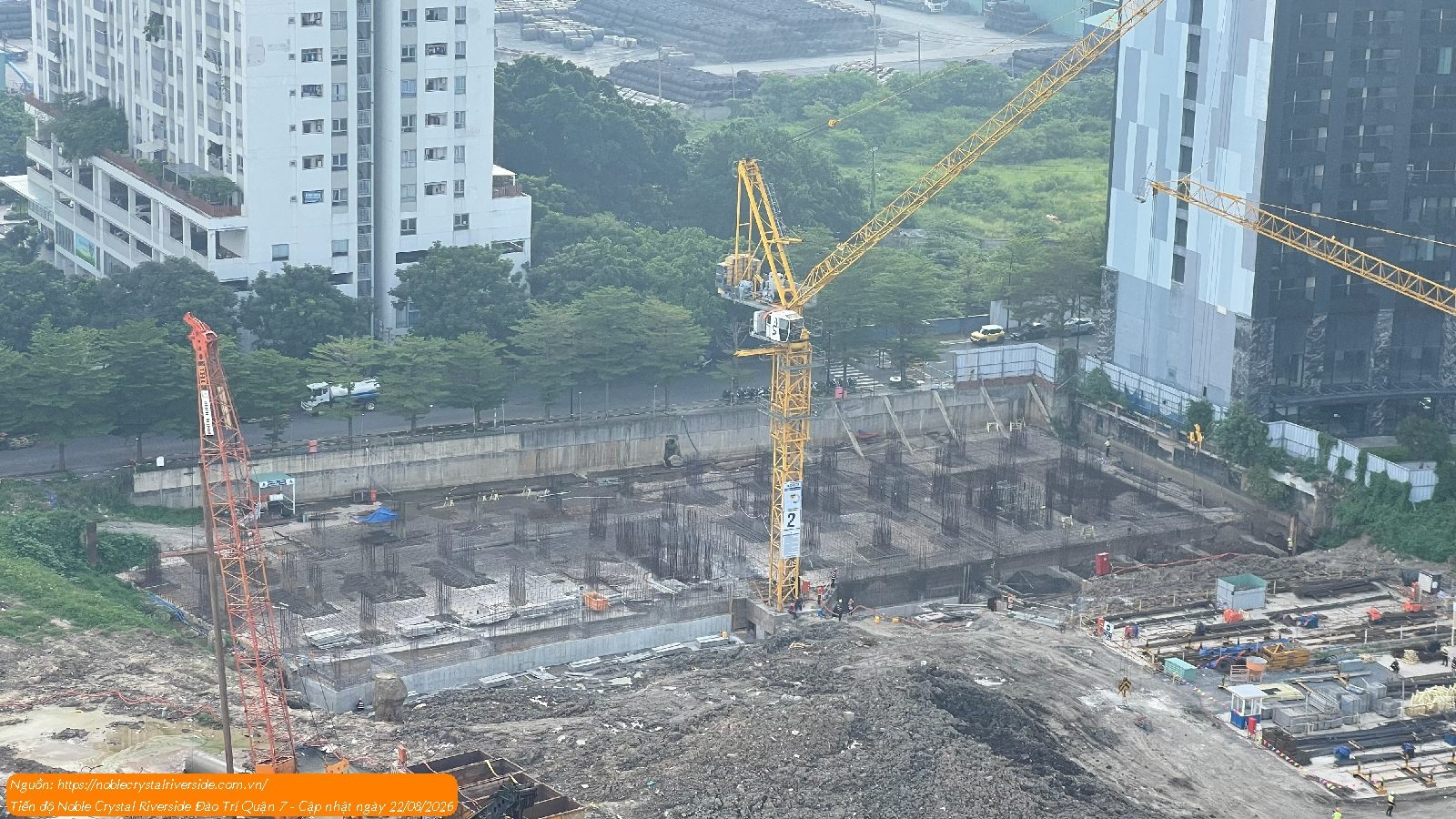 Tiến Độ Xây Dựng Noble Crystal Riverside Mới Nhất 22/08/2026